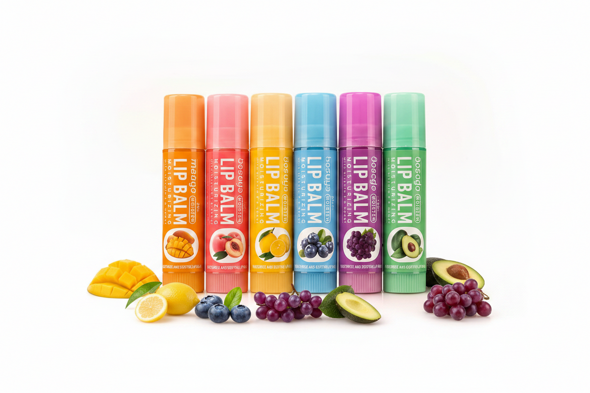Moisturizing Lip Balm Set – 6 Flavors