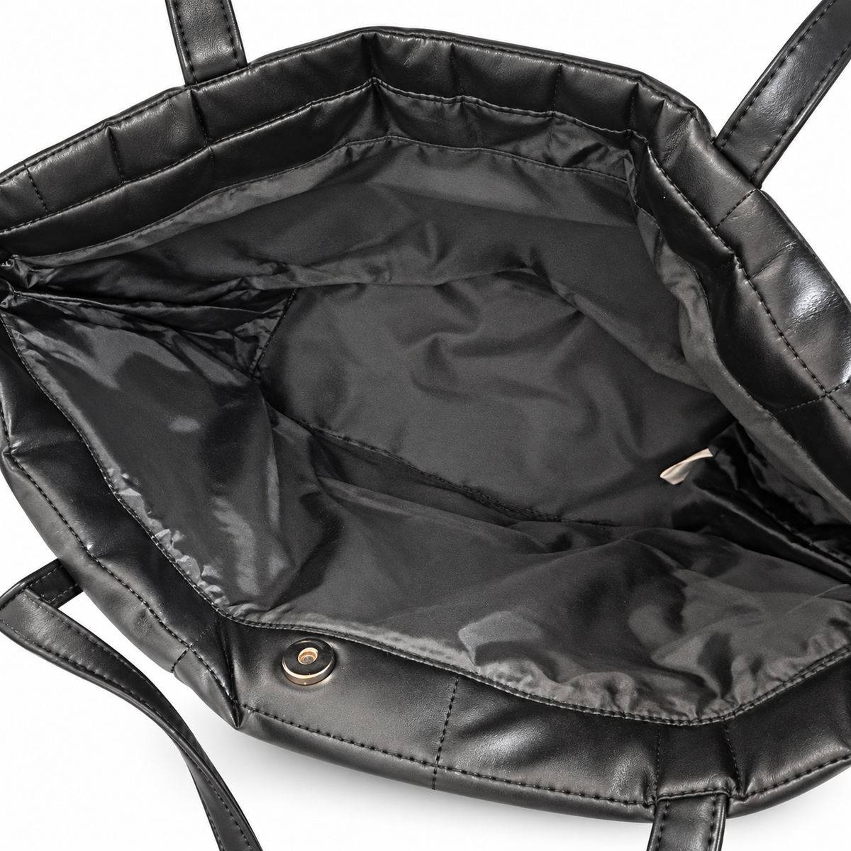Pre-Loved Victoria’s Secret Black Quilted Tote Bag