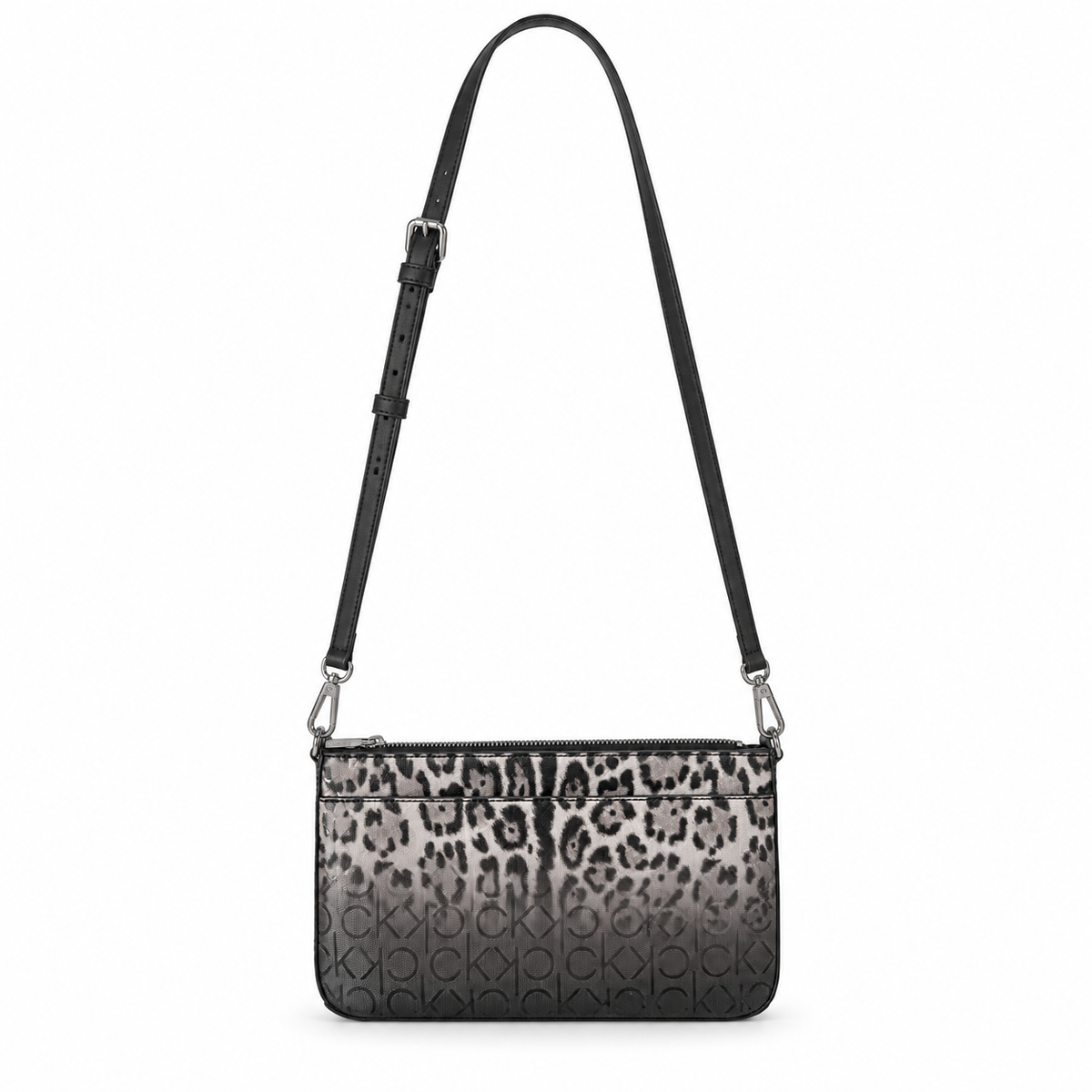 Pre-Loved Calvin Klein Leopard-Print Crossbody Bag