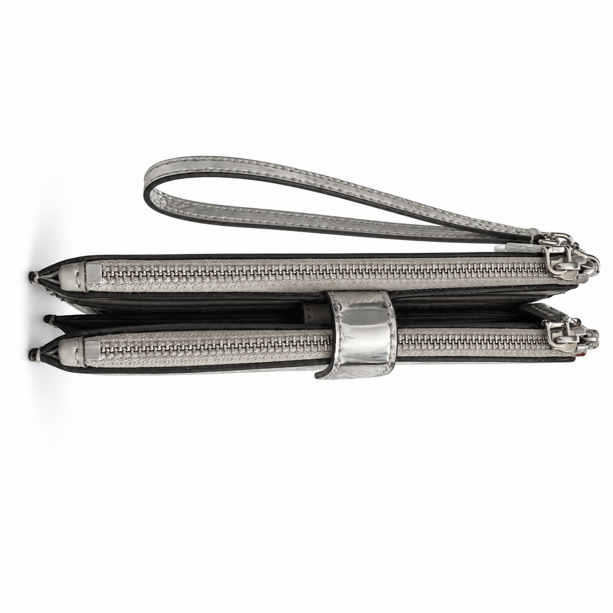 Pre-Loved MICHAEL Michael Kors Jet Set Double-Zip Wristlet
