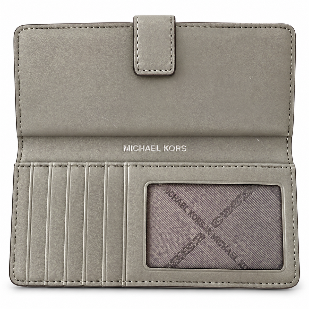Pre-Loved MICHAEL Michael Kors Jet Set Double-Zip Wristlet