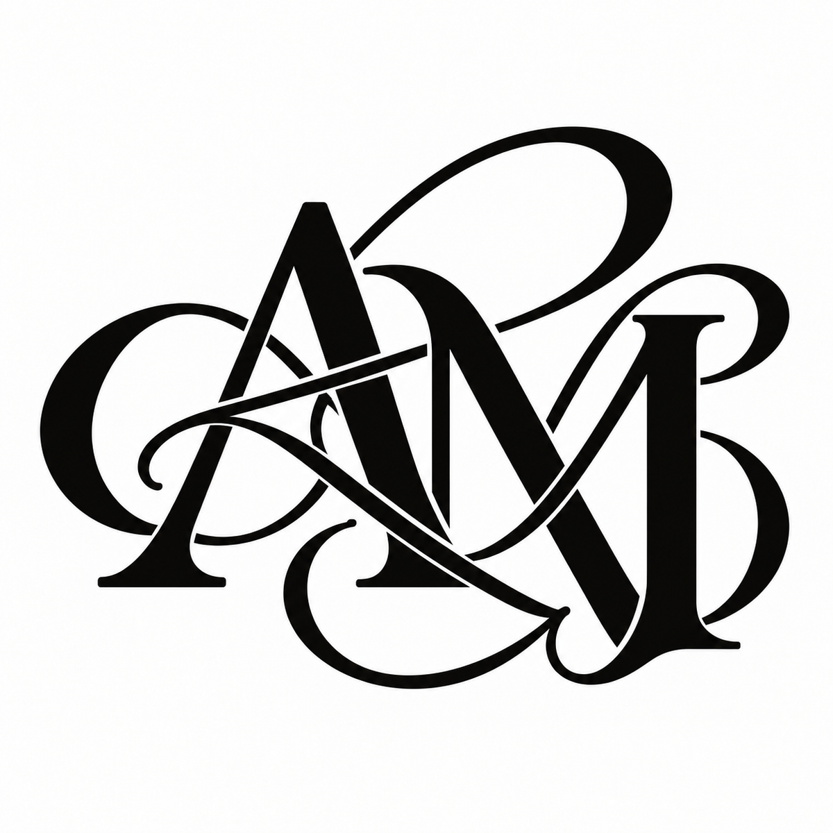 Personalized Monogram White Cardboard Jewelry Boxes