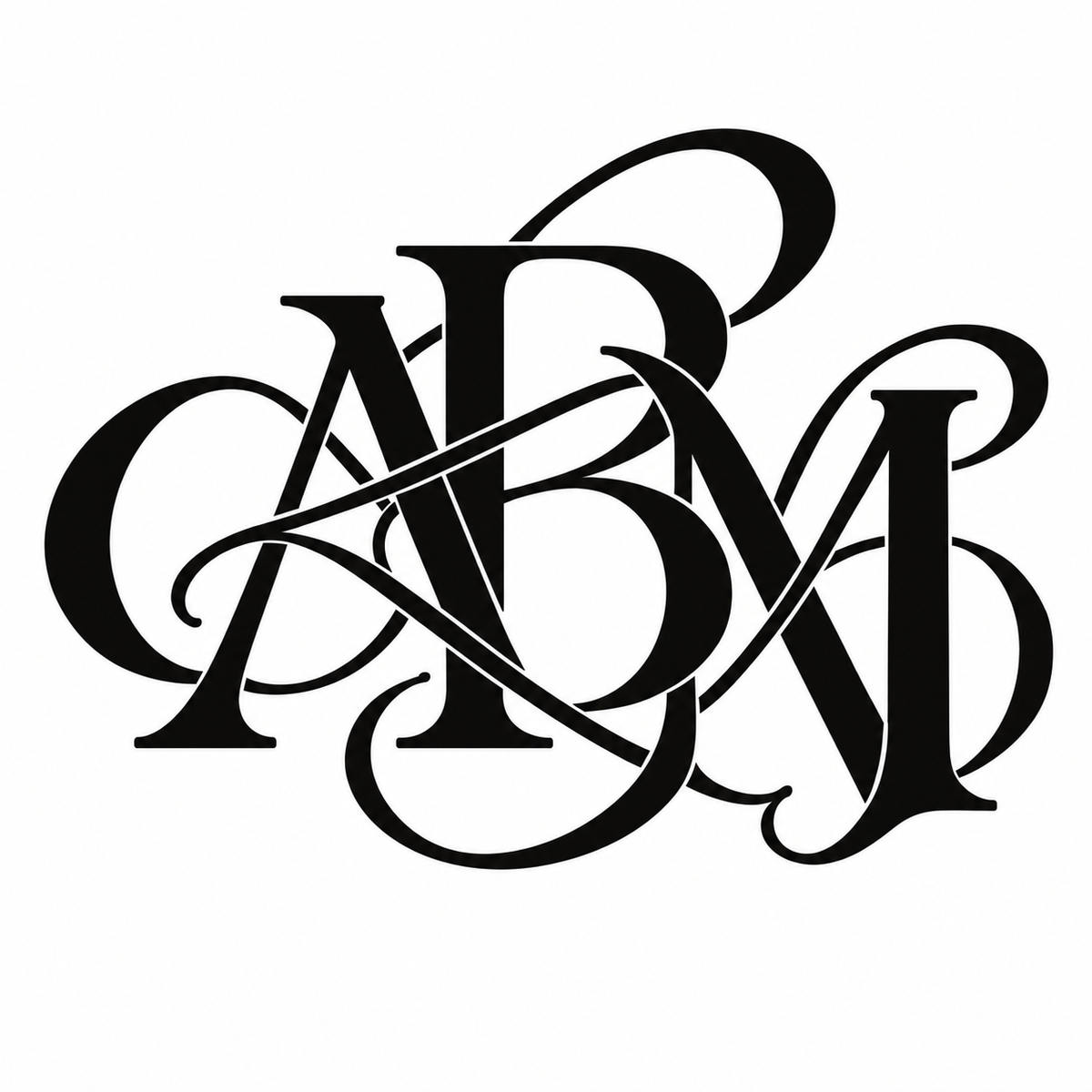 Personalized Monogram White Cardboard Jewelry Boxes
