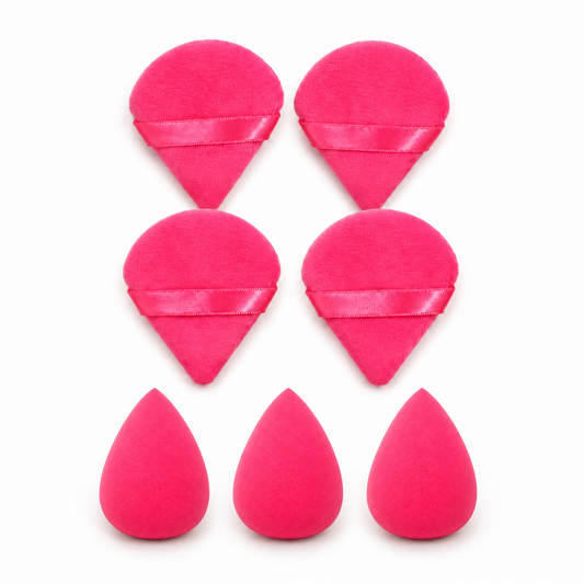 7-Piece Makeup Puff & Blending Sponge Set