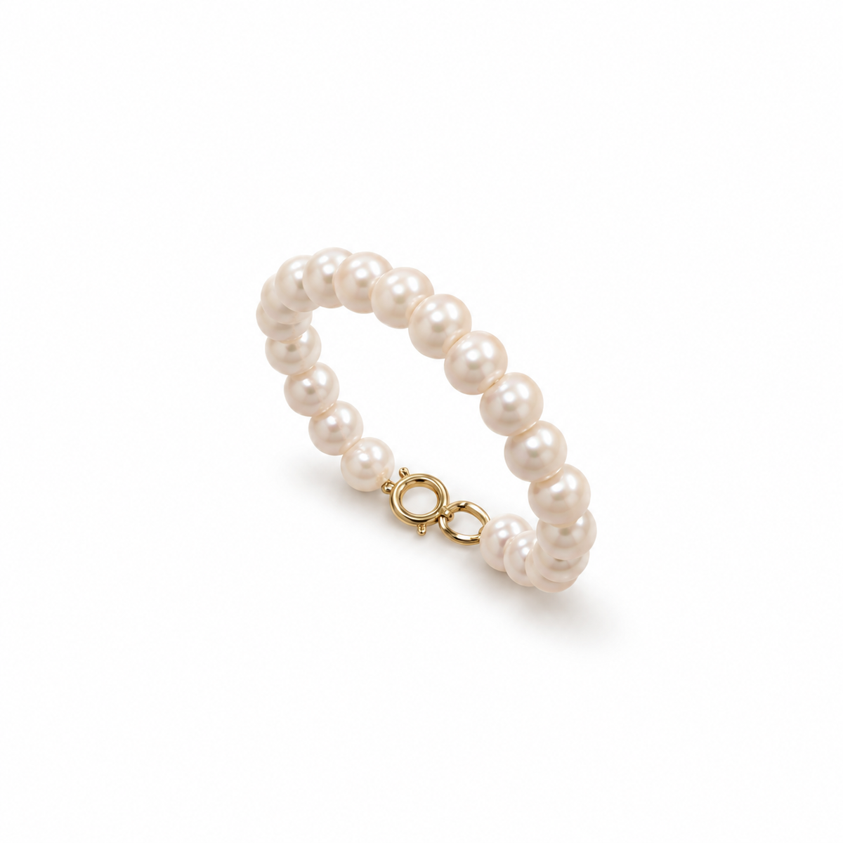 Adjustable Pearl Beaded Ring