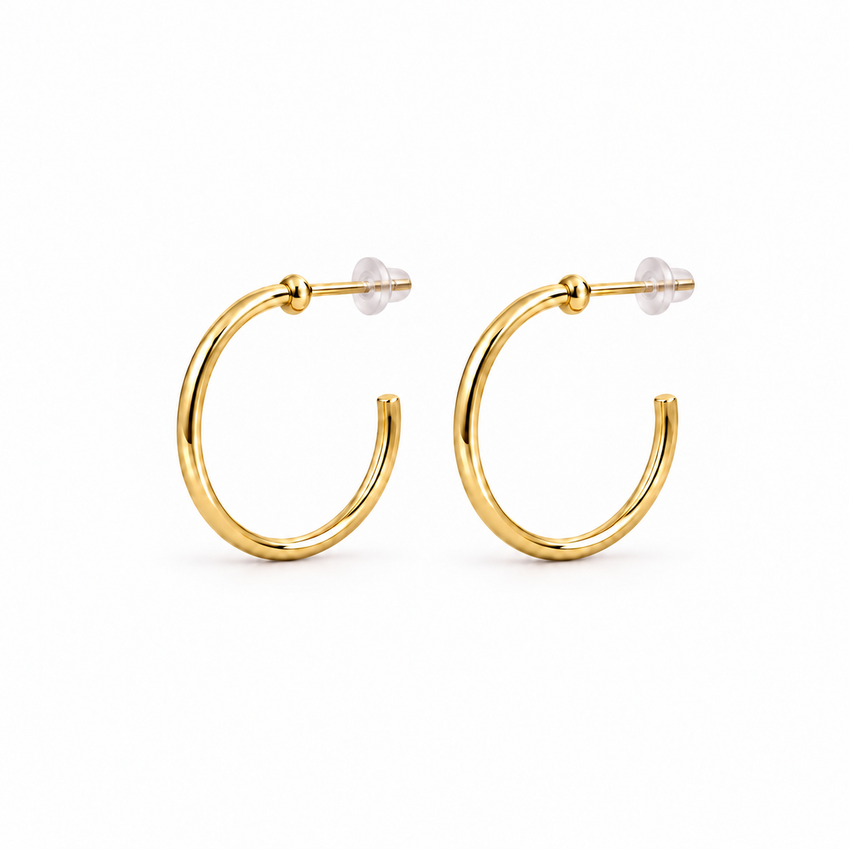 Gold-Tone Four-Pair Earring Set - various sizes available