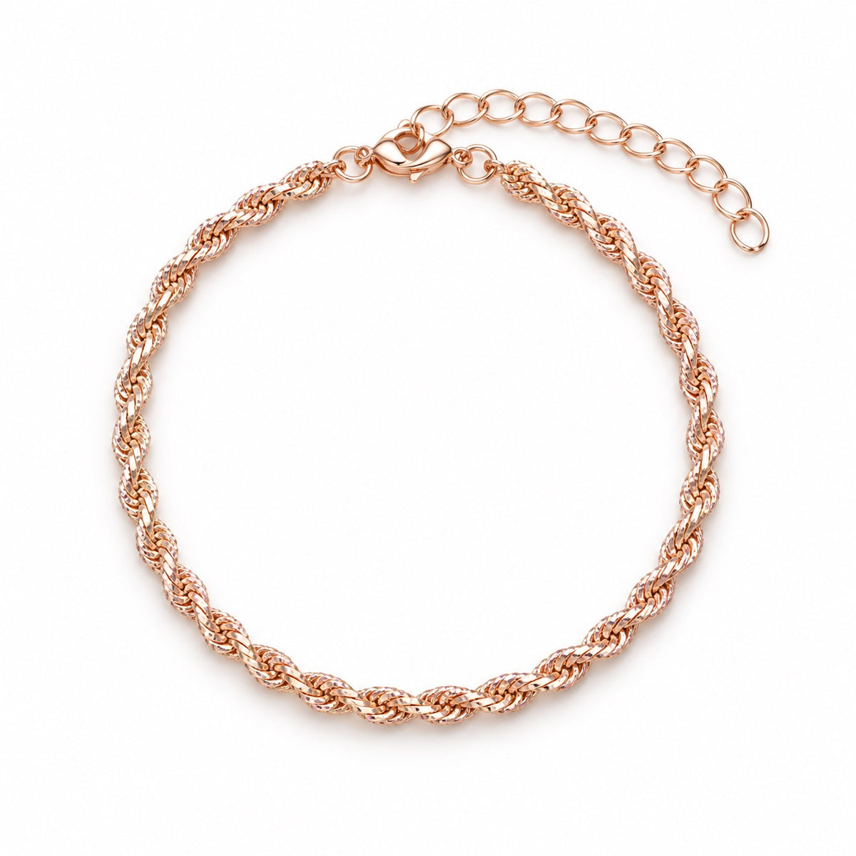 Rose-Gold-Tone Two-Piece Bracelet Set