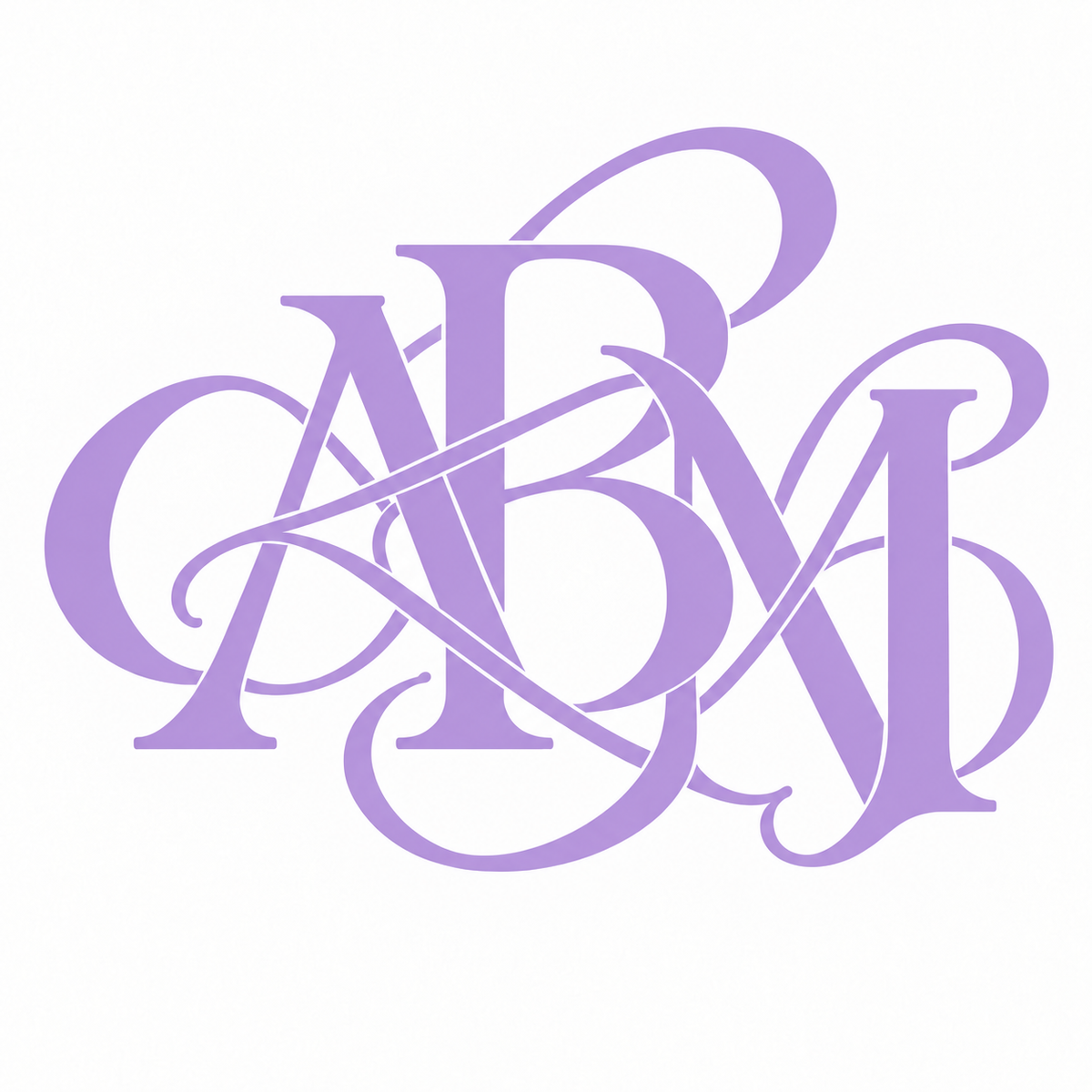 Personalized Monogram White Cardboard Jewelry Boxes