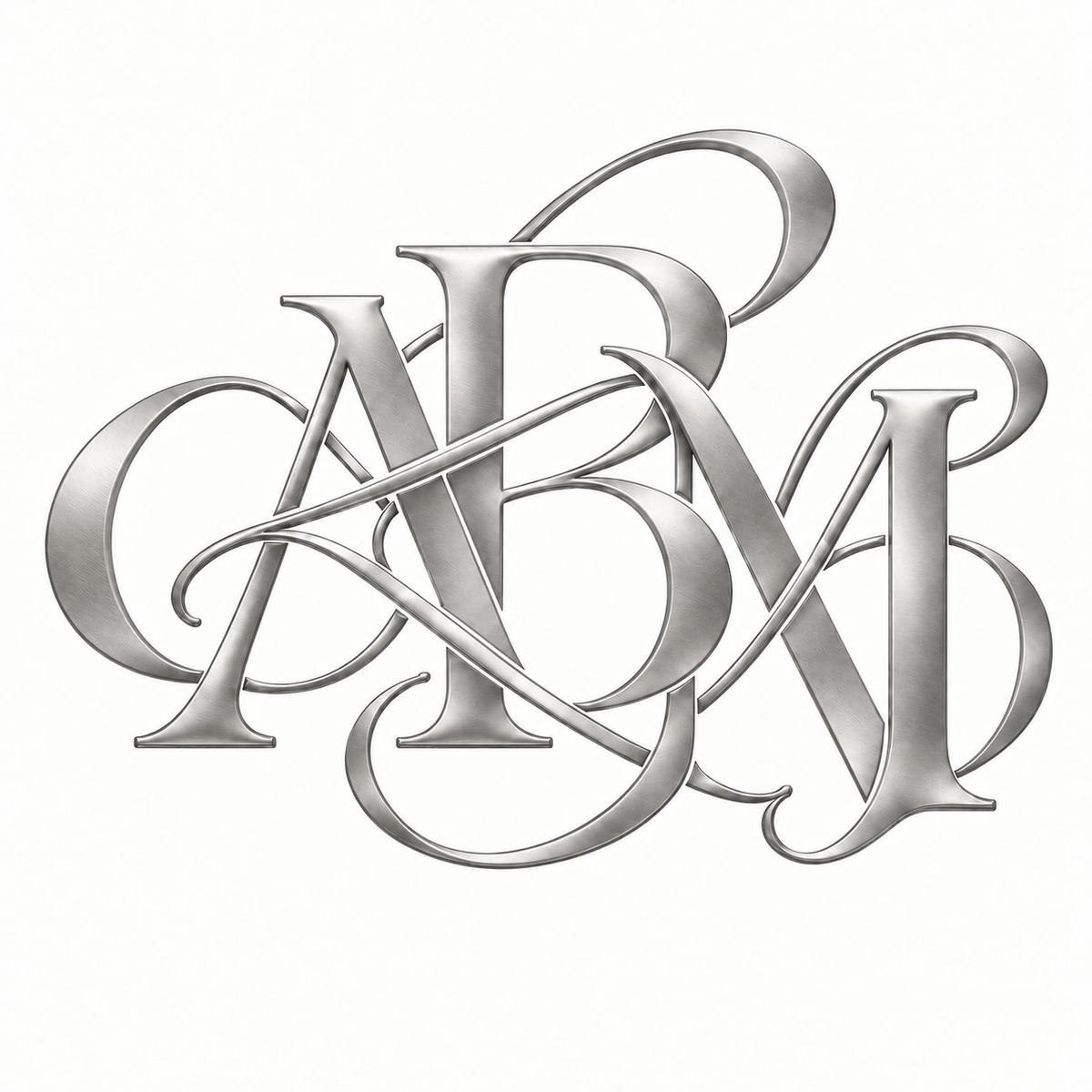 Personalized Monogram White Cardboard Jewelry Boxes