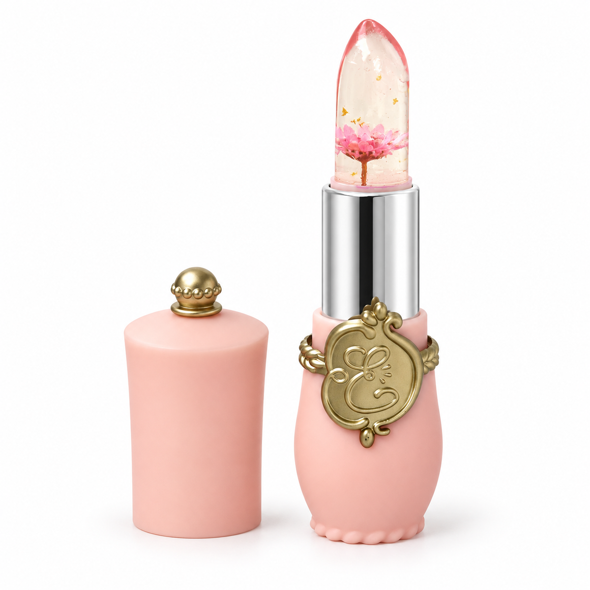 Flower-Infused Color-Changing Lipstick