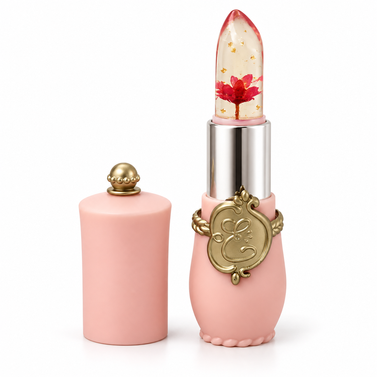 Flower-Infused Color-Changing Lipstick