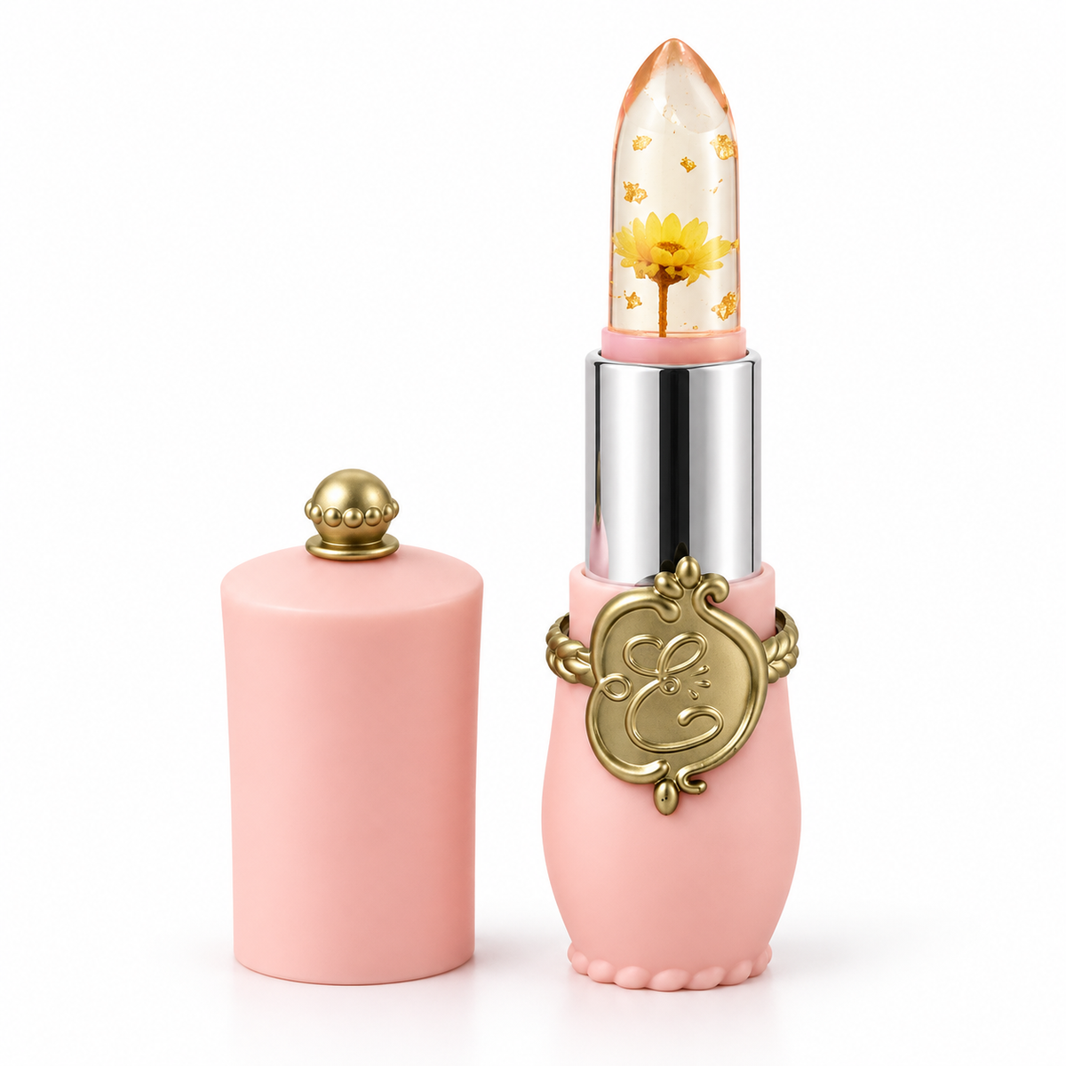 Flower-Infused Color-Changing Lipstick